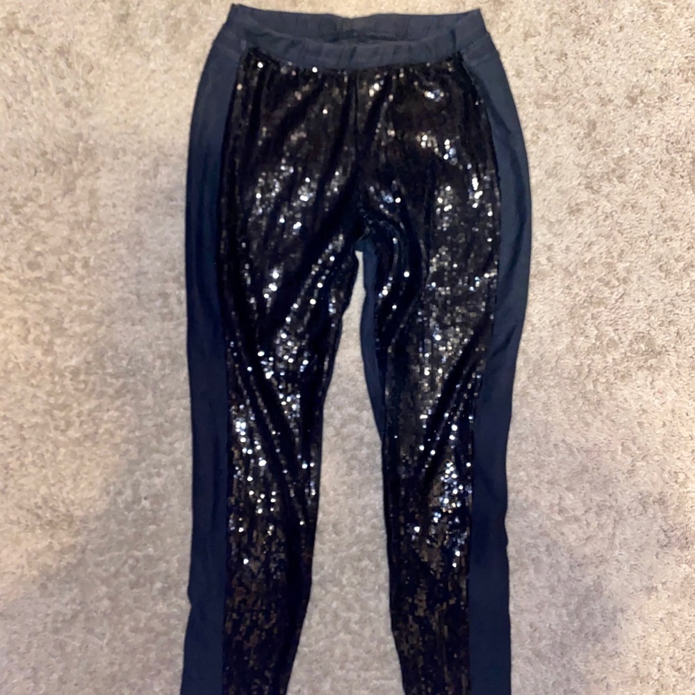 Sequined Stretchy Pants